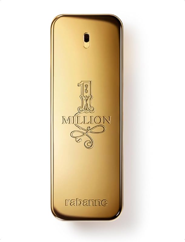 1 Million Eau de Toilette - Long Lasting Designer Fragrance for Men with Mandarin, Cinnamon & Amber - Luxury Men's Perfume Spray