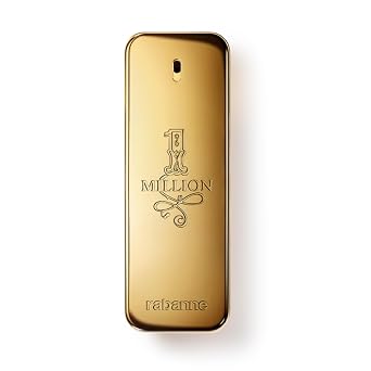 Rabanne 1 Million Eau de Toilette - Long Lasting Designer Fragrance for Men with Mandarin, Cinnamon & Amber - Luxury Men's Perfume Spray