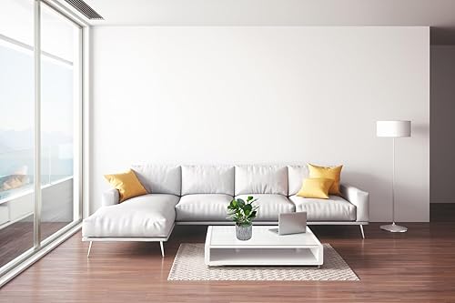 Miniatura 3 de AlphaAcc Plantas falsas de aspecto real, plantas artificiales de interior en maceta con maceta rústica de arcilla negra para granja, baño,