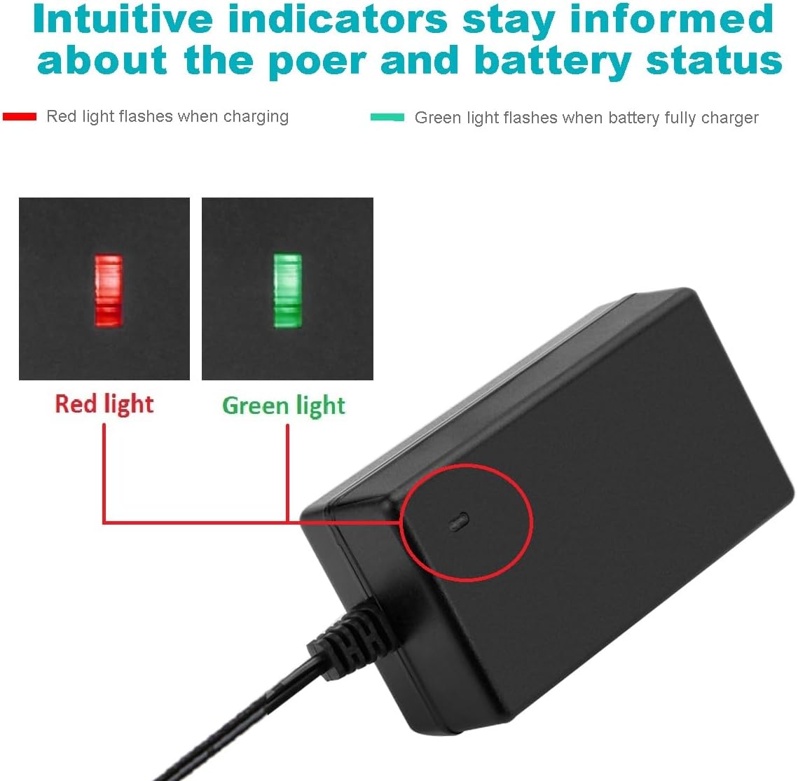 Creabest Upgrade 12V Li-ion Battery Charger Compatible with Dremel 8200 8220 8300 B812-02 B812-01 12V Batteries Dremel 8220 Charger(NOT for Ni-MH/NI-CD Battery)