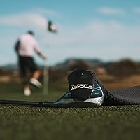 Vista 8 de STICKIT Toalla magnética, color negro, paquete de 2, toalla de golf de microfibra de primer nivel con bolsillos profundos de gofre, imán de fuerza