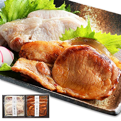 能登豚 豚ロースの塩糀と味噌漬け