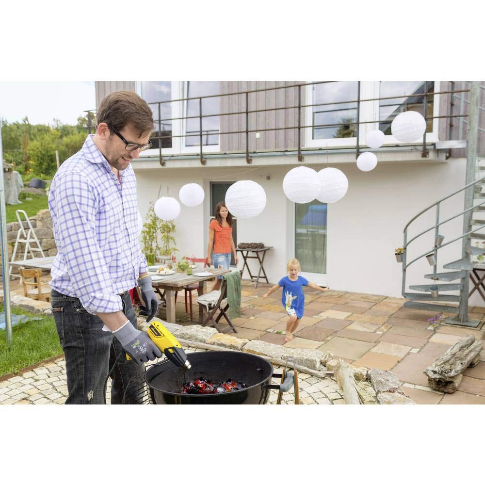 WAGNER Furno 300 Heat Gun Machine, Max 575°C, 1600W, Air Flow Capacity 675 l/min, with Ergonomic Handle Hot Air Gun For The Shrink Wrapping, Removing & Drying Paint Coats Welding & Roofing Repair 1
