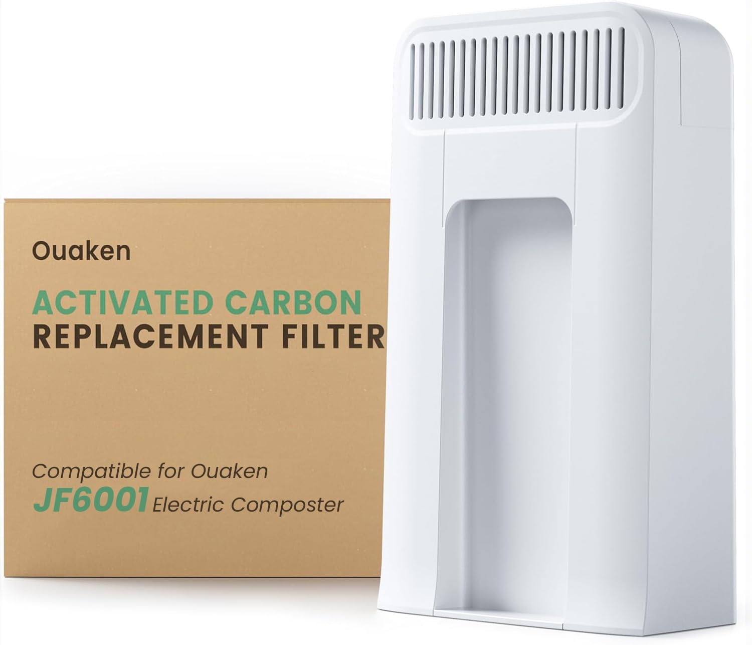 Ouaken Activated Carbon Filter for JF6001A Electric Kitchen Composter