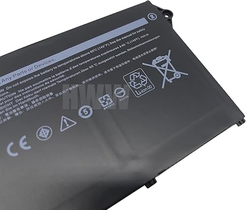 Miniatura 3 de HWW Nueva batería WY9DX de 11.4V 42Wh compatible con Dell Latitude 5420 5520 RJ40G 005R42 Series