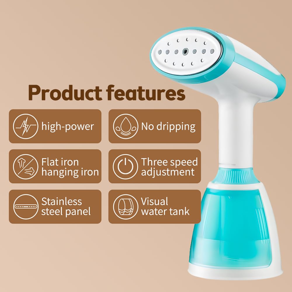 Stiratrice A Vapore Portatile Cornesty 1500W - Ferro Da Stiro Con Serbatoio 280ml, Ideale Per Casa E Viaggi