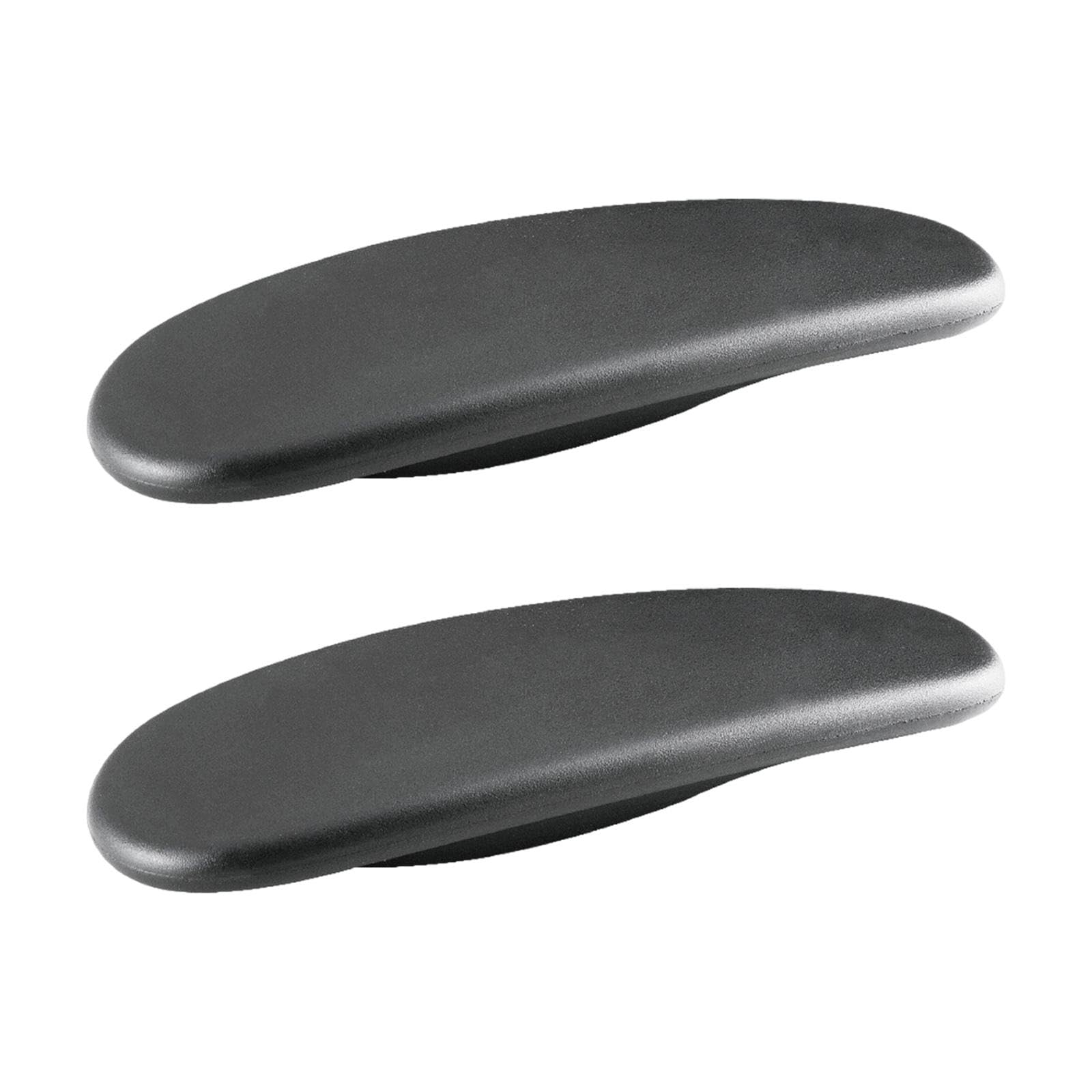 Cuscini Braccioli Sedia Ufficio In PU - Set Da 2, Universali, Fori 100mm, Facili Da Montare