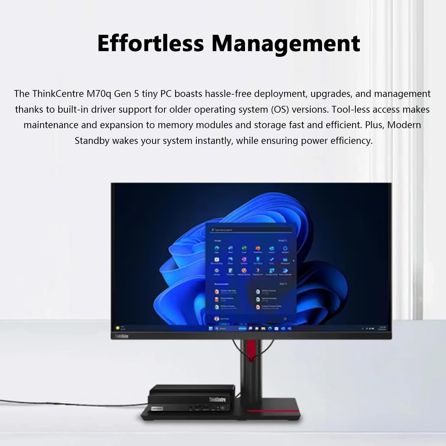 Amazon.com: Lenovo ThinkCentre M70q Tiny Business Desktop, Intel
