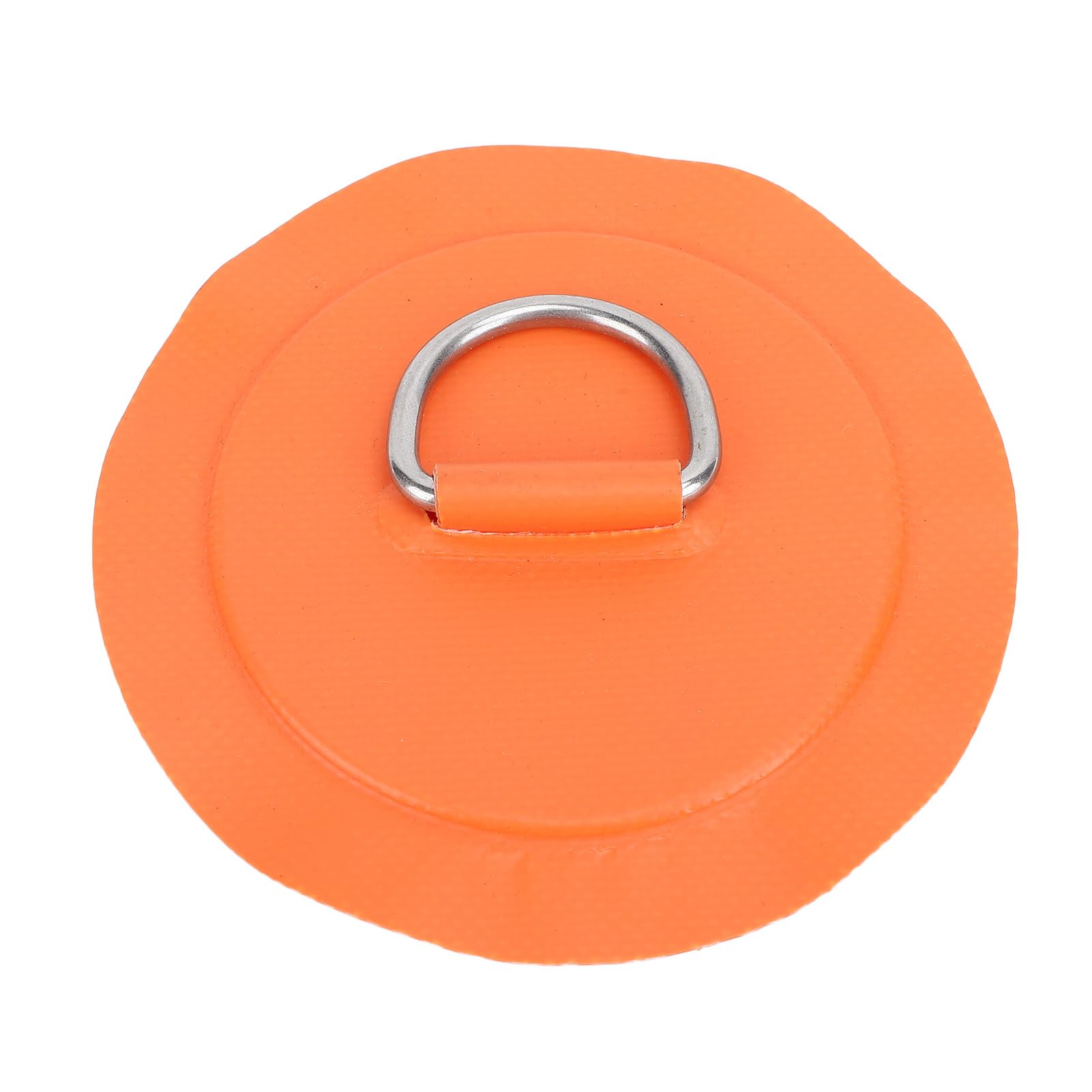 Kit Toppa con Anello a D, Toppa per Paddle Board in PVC e Acciaio Inossidabile, Cuscinetto Circolare per Barca con Attacco Corda Elastica per Gommone Kayak Dinghy Stand Up Paddleboard