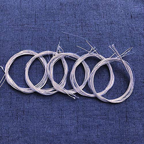 QiKun-Home Cordes de Guitare Classique 6 pièces/Ensemble Cordes en Nylon Transparent Accessoires d’instruments de… - Les Beatles, Paul McCartney, John Lennon, RIngo Starr, George Harrison QiKun-Home Cordes de Guitare Classique 6 pièces/Ensemble Cordes en Nylon Transparent Accessoires d'instruments de… – Image 3