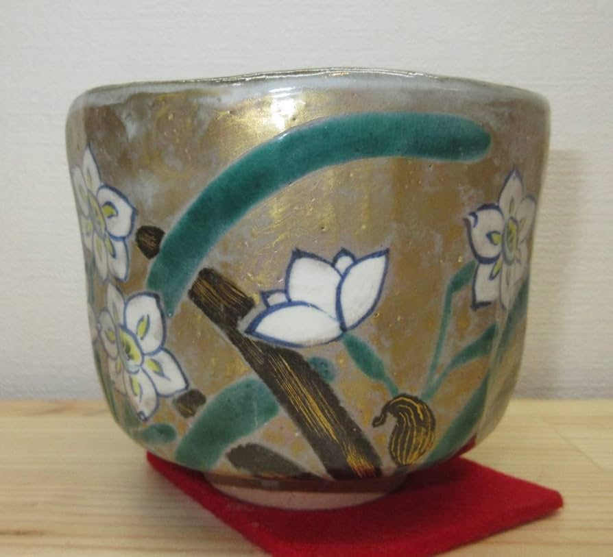 送料込【逢絢亭】茶道具 茶碗 京焼 乾山写 水仙の図 永楽善五郎 共箱入り Amazon | 【逢絢亭】茶道具 茶碗 抹茶茶碗 京焼 乾山写 水仙の図