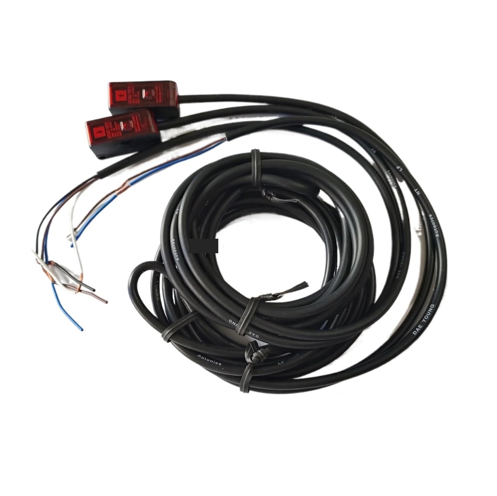 BRODEFUP 1set BY500-TDT1 BY500-TDT2 Photoelectric Switch Sensor