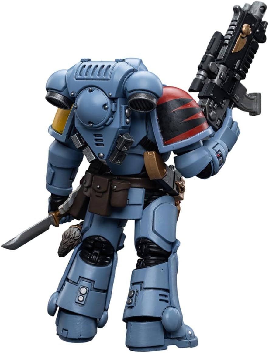 JOYTOY Warhammer 40,000 Action Figure, Space Wolves Intercessors, 4.2inch 1/18 Warhammer 40K Collection Model for Unisex, Adult, Christmas, Birthday Gifts, Ages 15 and Up