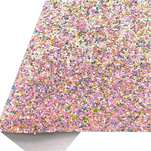 Feuille de cuir PU brillant pour créer vos nœuds de coiffure et barrettes de fête