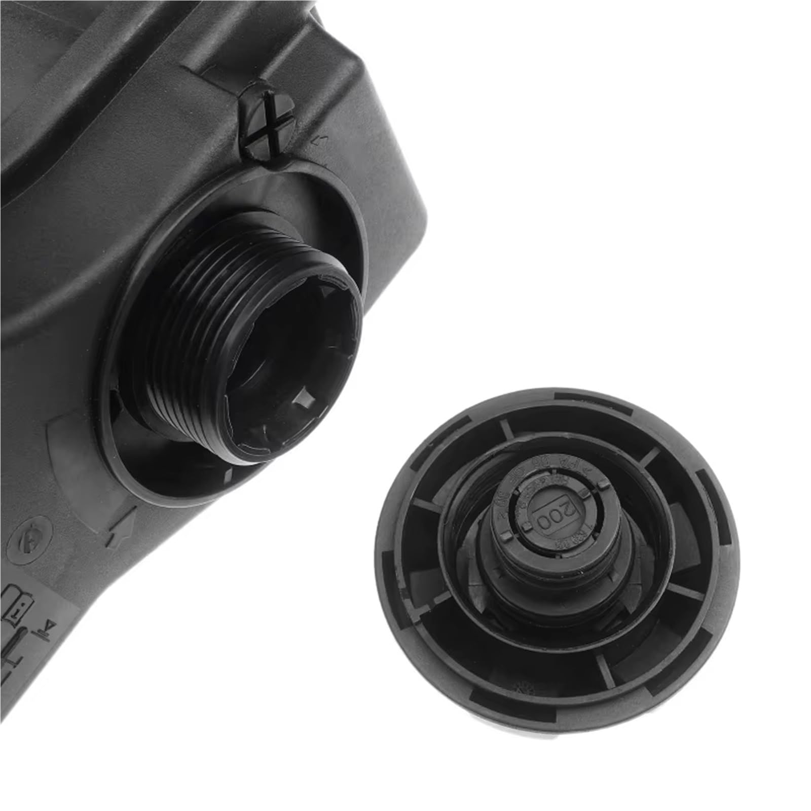 Vaschetta Radiatore Compatibile Con Bmw Per E81-E84 E88 E93 X1 2.0L 3.0L 2004-2015 Vaso Espansione Liquido Raffreddamento Motore Con Coperchio OEM: 17138570079