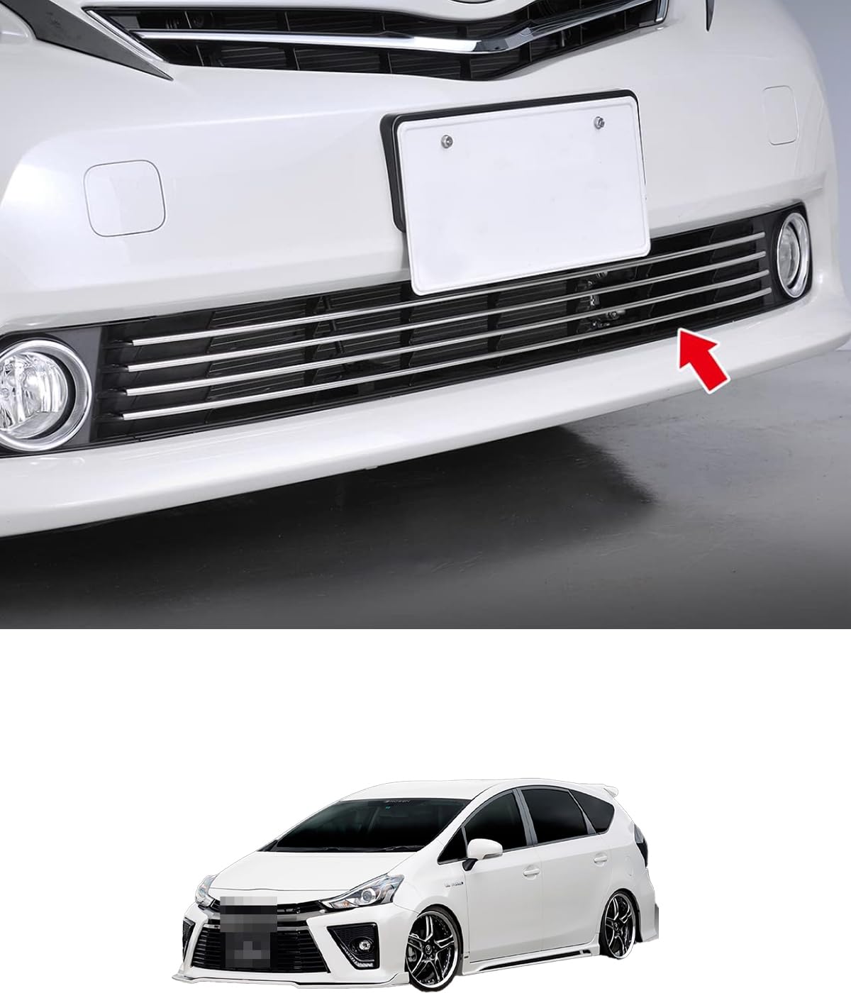Amazon | 【Action Decor】トヨタ プリウスα 40系 ZVW40/41 前期