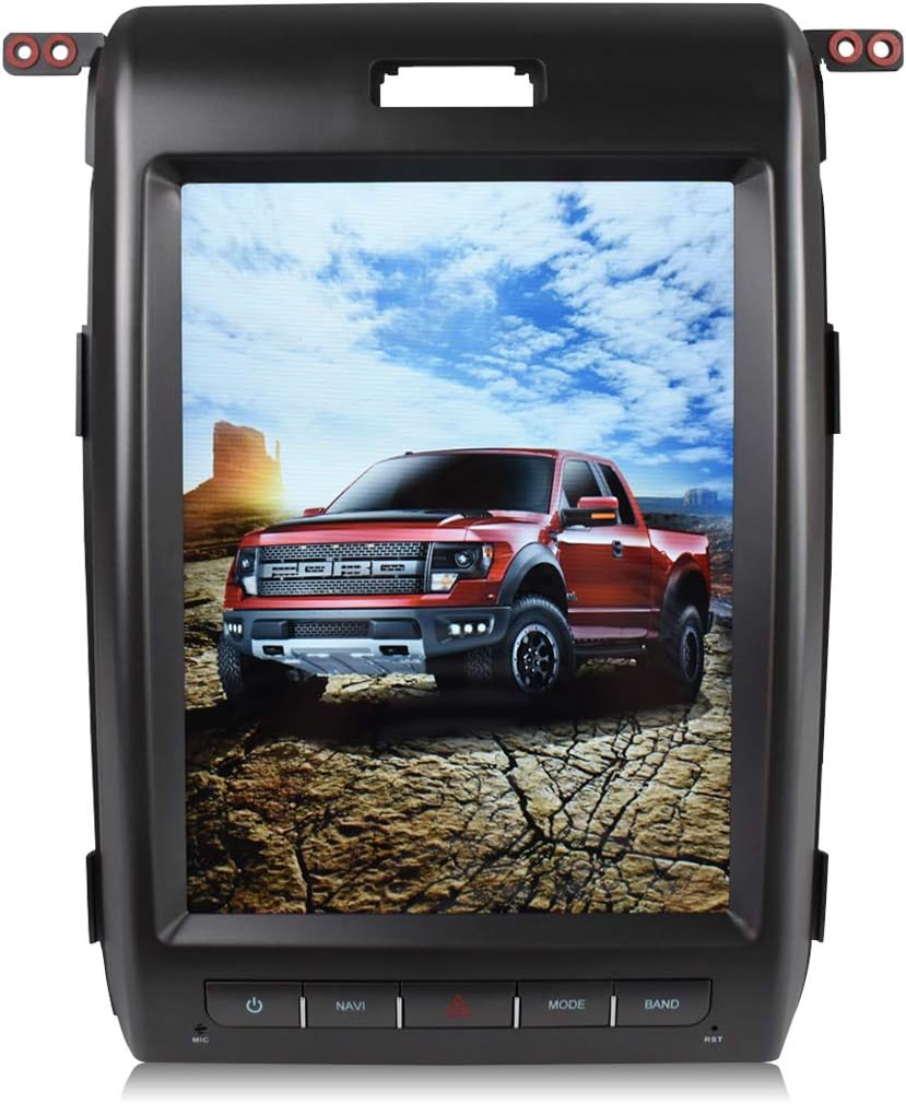 Krandonet Android 6.0 12.1" Vertical Screen car Radio GPS Navigation for Ford F150 F-150 2009-2014 Multimedia System KD-FV203-1+32G