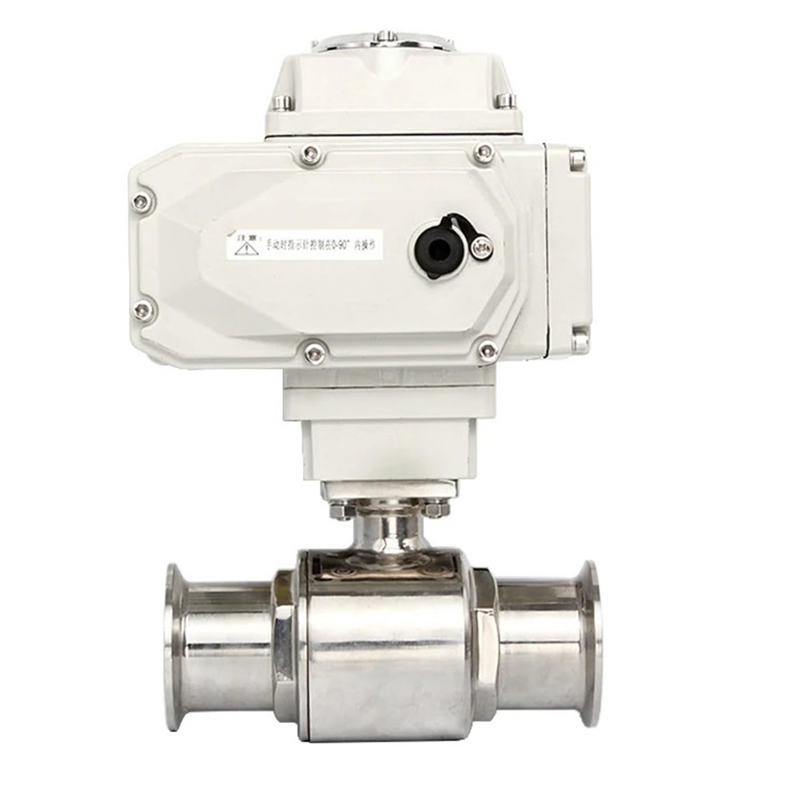 Vanne à boisseau sphérique électrique 24V en acier inoxydable pour tube 25 mm
