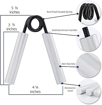 BBグリッパー Beef Builder Handgrippers 14本