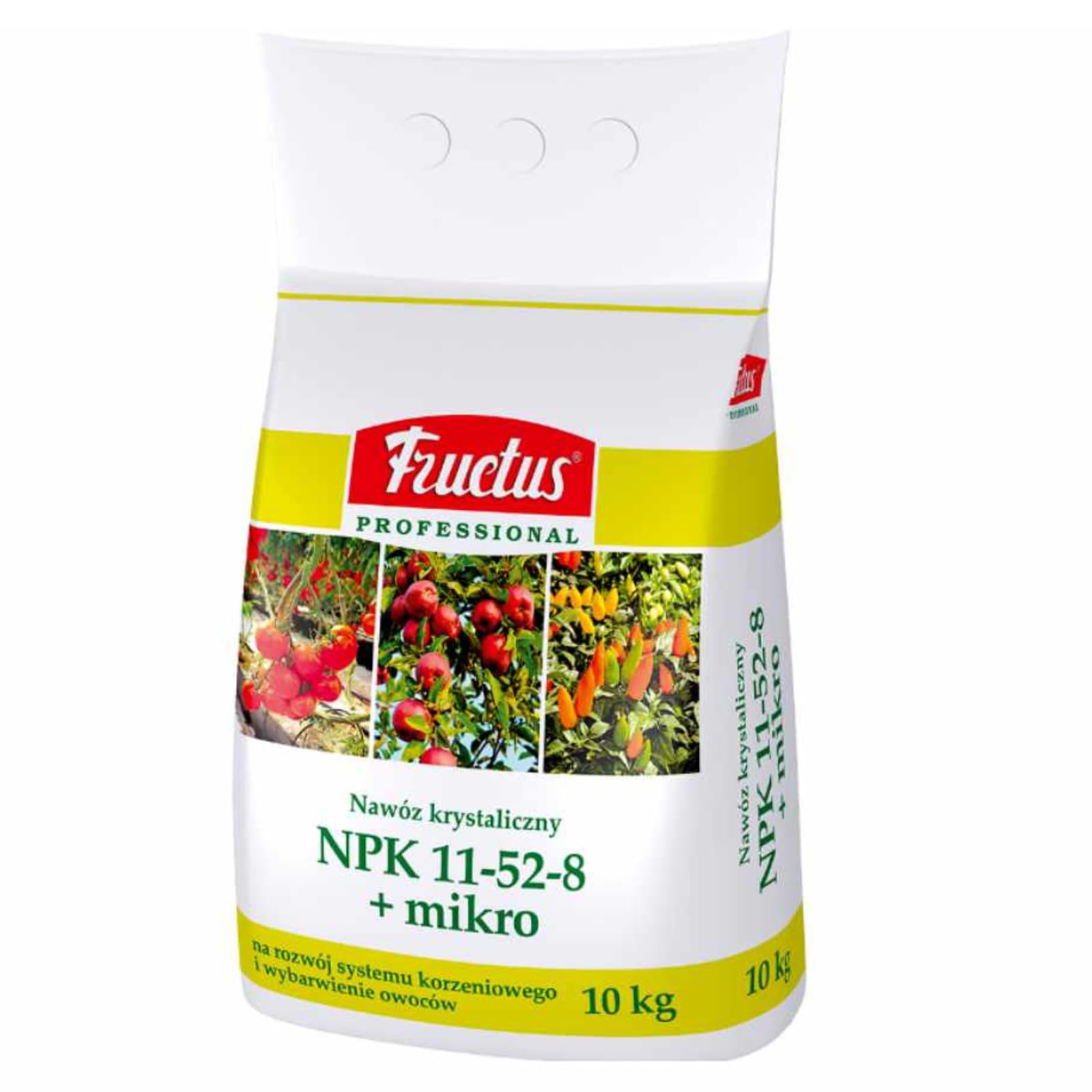 Frcutus Concime NPK 11-52-8 10kg - Fertilizzante Fosforo - Radici Orto Serra