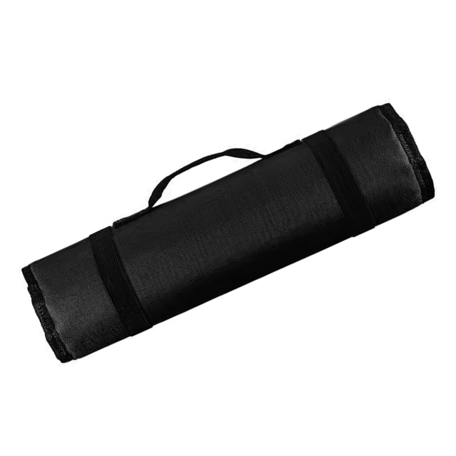 Loytv Black Tool Roll Bag Heavy Duty Roll Tool Bag Wrench Multipurpose For Electrician Folding Portable Chefs