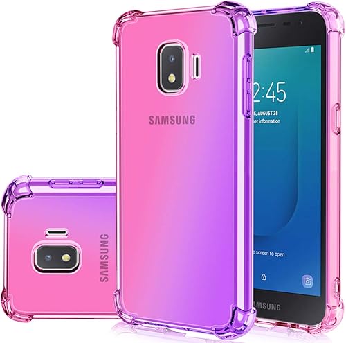 Funda para Samsung Galaxy J2 2019, Galaxy J2 Pure/J2 Core/J2 Shine/J2 Dash/J260 Funda para teléfono, funda delgada antiarañazos suave TPU