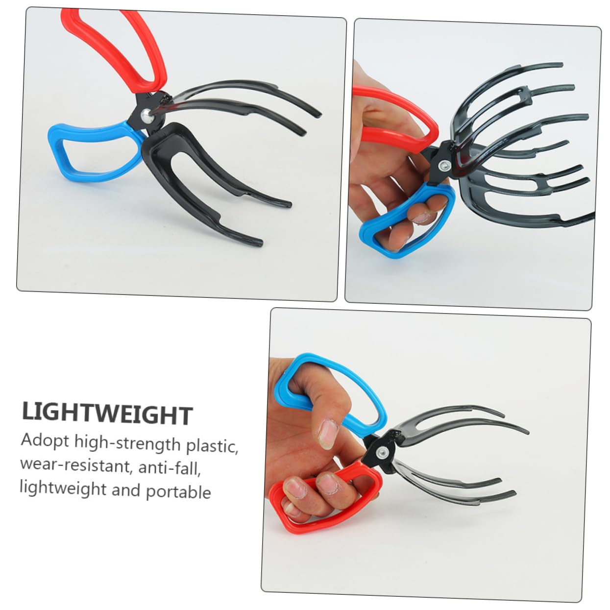 2pcs Fish Control Device Fishing Kit Fishing Pliers Fish Control Clip Fish Gripper Fishing Supplies Fishing Tools Fish Grabber Fish Lip Gripper Fishing Clamp Grasp Fishing Gear Abs