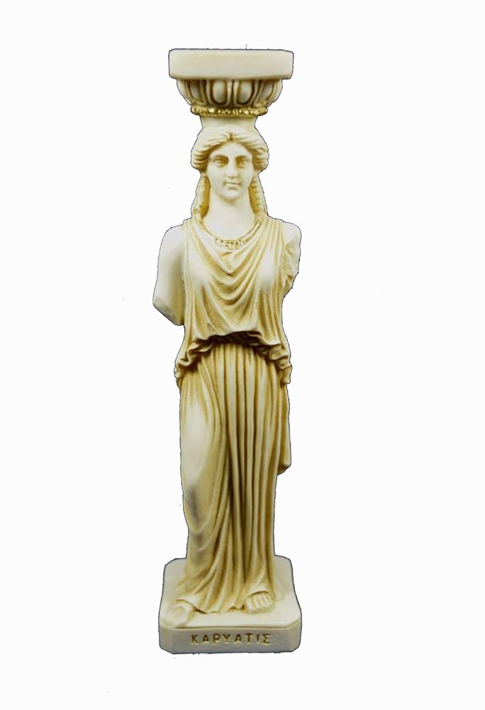 古代ギリシャ オブジェ Estia Creations Karyatides Amazon.com: Estia Creations Caryatid Sculpture karyatides