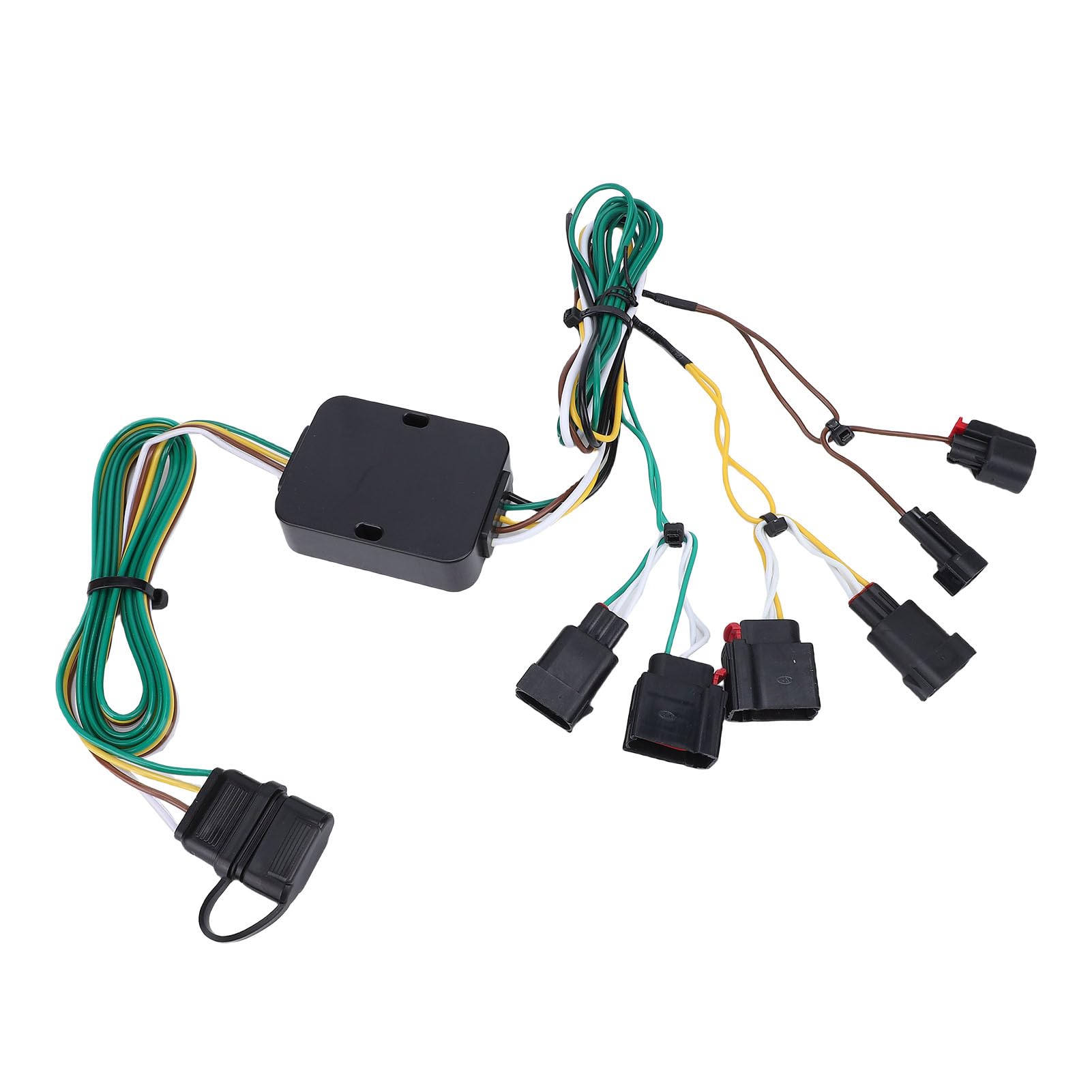 Jiawu Kit Cablaggio Rimorchio Laterale a 4 Pin 56426 118727, Installazione Plug and Play per 2014-2021, Espande la capacità di Traino, Ideale per Veicoli Ricreativi e Carico