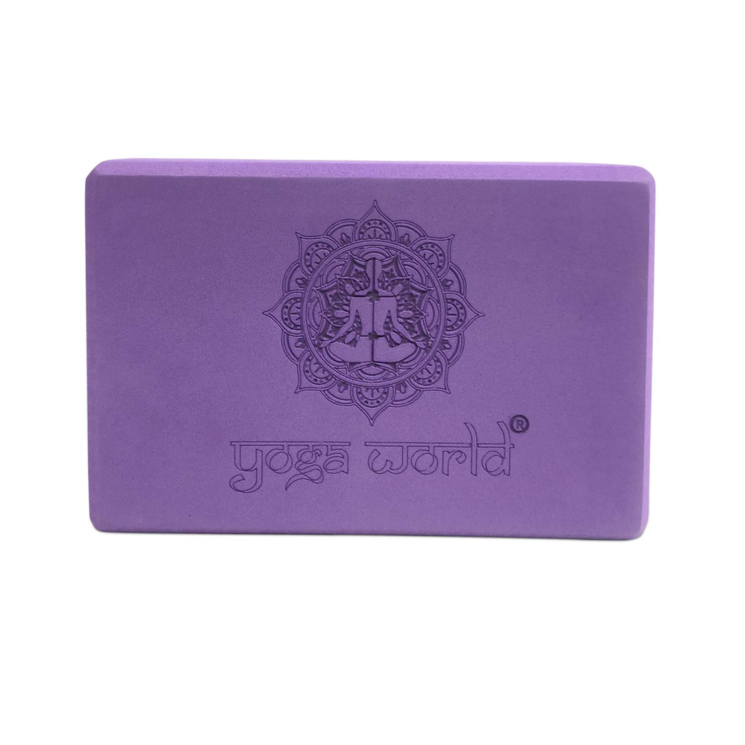 Blocs Yoga EVA Haute Densité Antidérapants - Lot Pour Pilates, Fitness Et Stretching