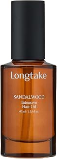 Sandalwood Intensive Perfume Hair Oil 1.35 Fl Oz, 40MLㅣHeat ProtectionㅣAnti-frizzㅣSplit end repairㅣ For all types