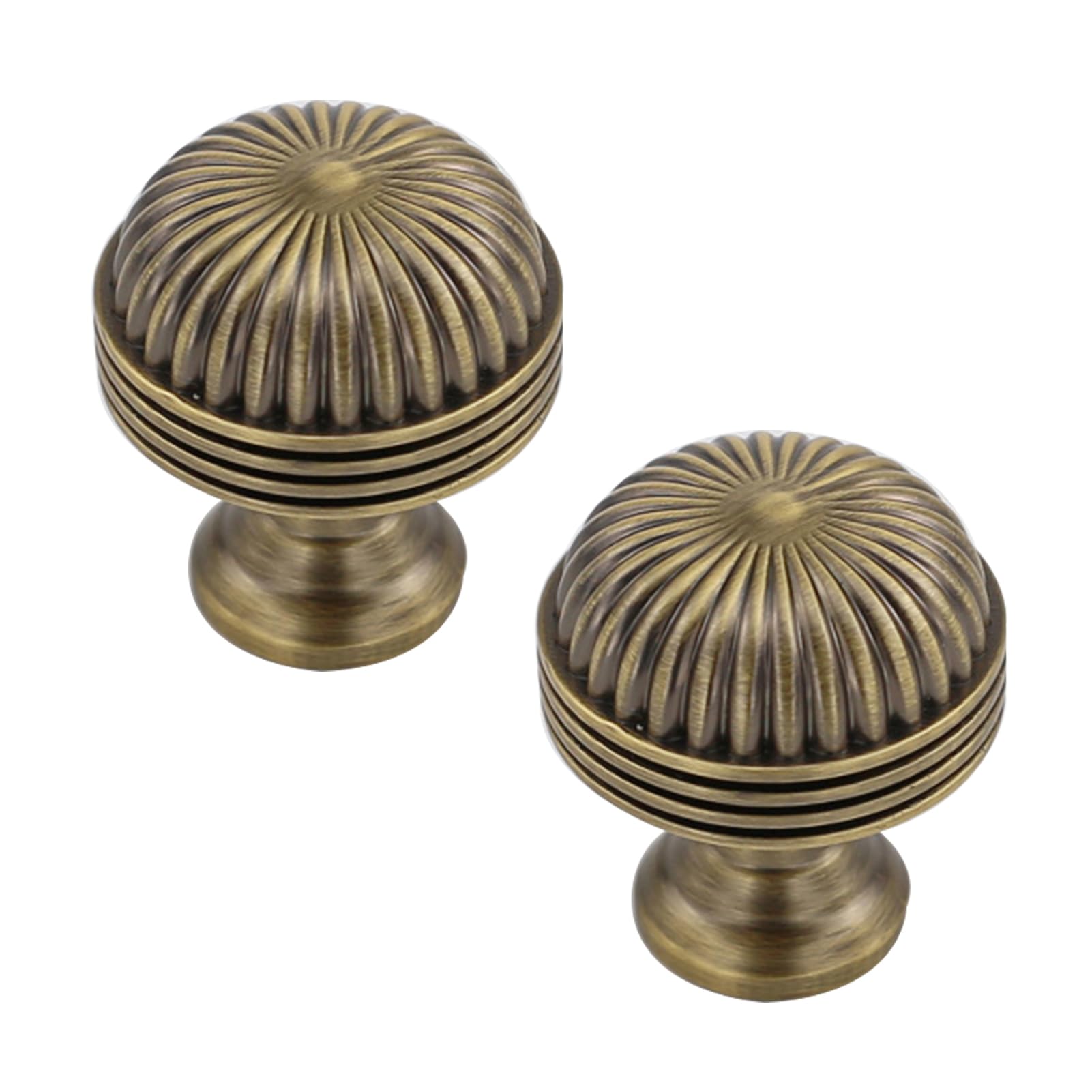 Dswzlqdxb Bronze 2 Pack Closet Handle Zinc Alloy Drawer Handles Children's Room Single-Hole Pull Furniture Cabinet Kitchen Knobs Door Levers For Cupboard Wardrobe (Bronze)