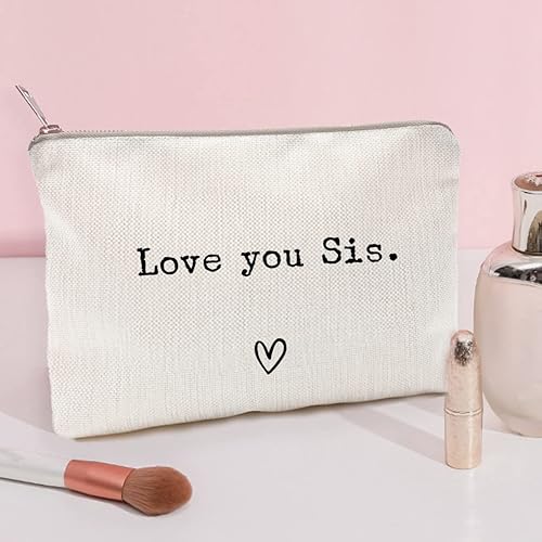 Miniatura 2 de Te Amo Hermana, regalo para hermana, Te Extraño, Envío Amor, estuche de maquillaje, bolsa de tocador, regalo para amigas, bolsa de maquillaje para