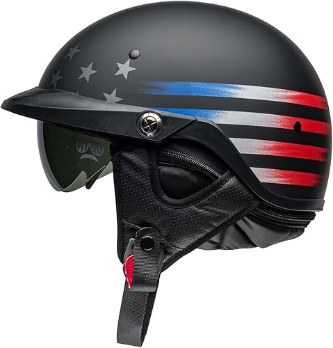 Miniatura 4 de Bell Casco Pit Boss (bandera mate negrorojo - grande)