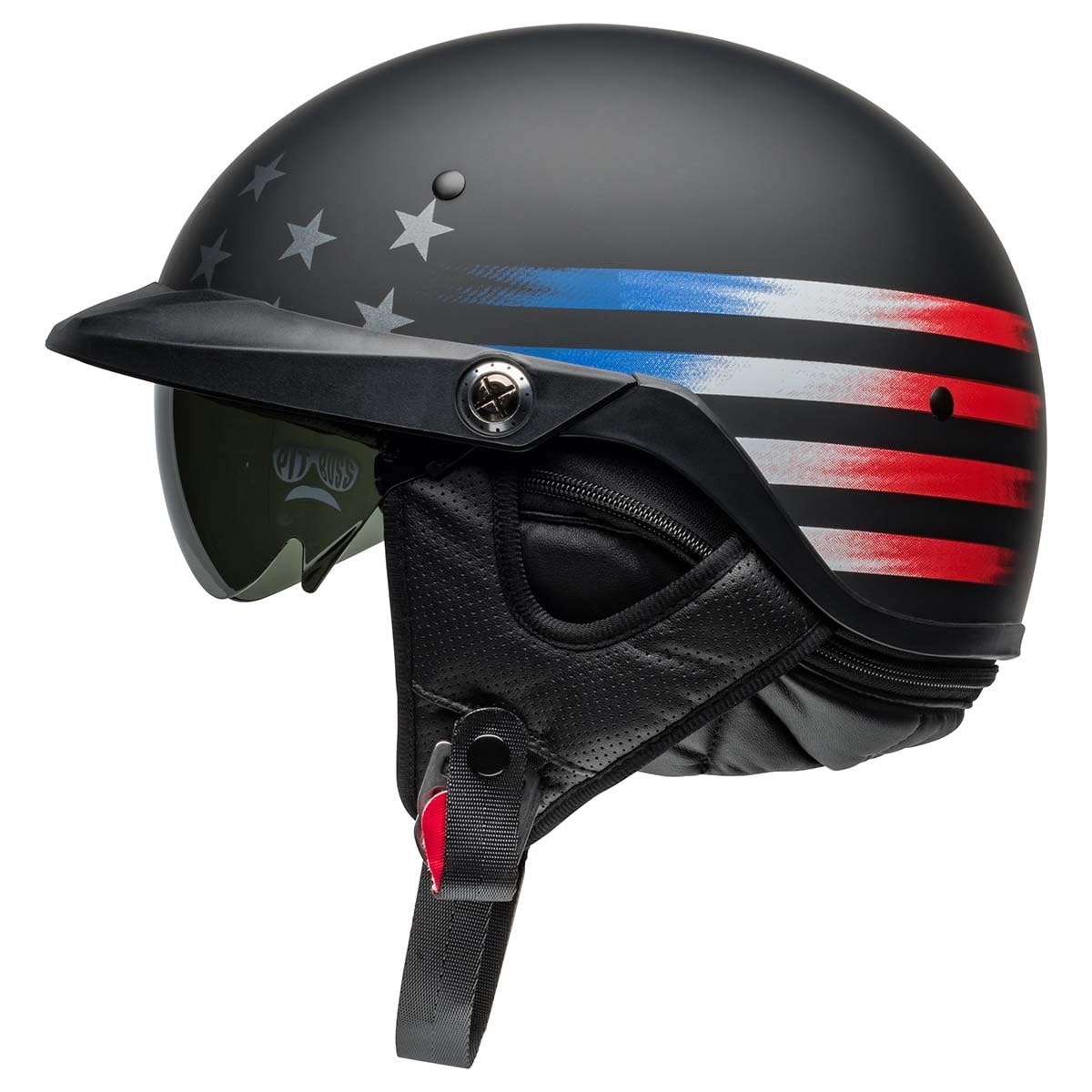 Amazon.com: Bell Powersports Pit Boss Banner Matte Black/Red