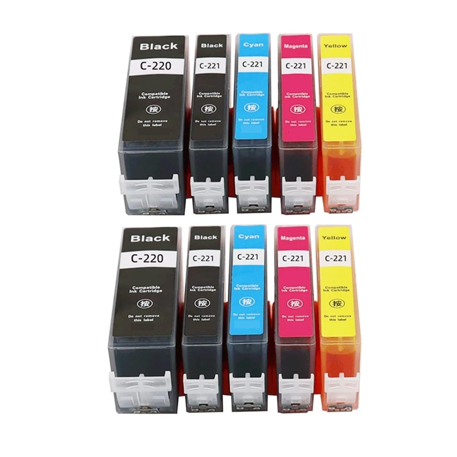 Cartuchos de Tinta PGI-220 CLI-221 compatibles con Canon PIXMA IP3600