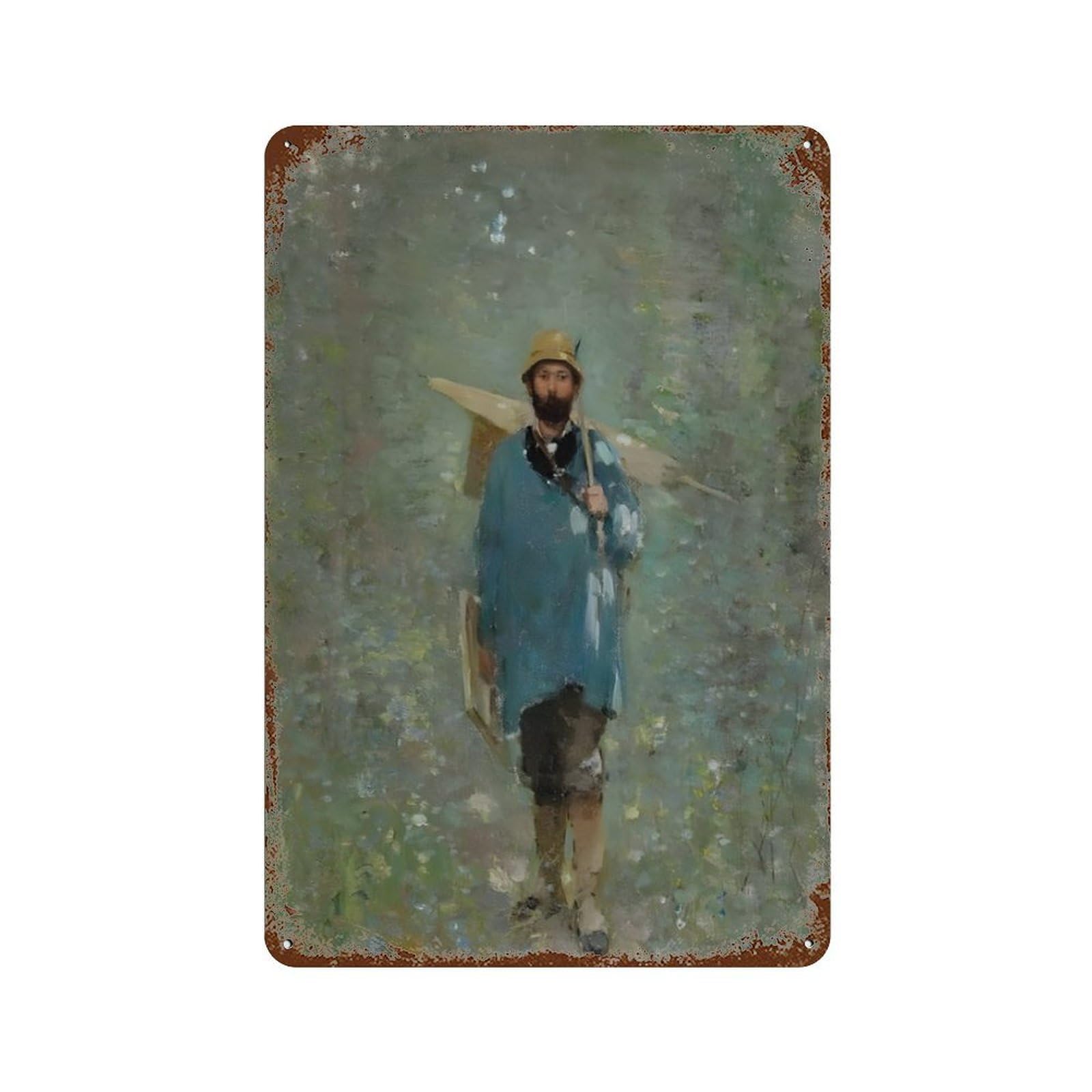 xiaoxiaoshen Lucian Grigorescu Painter(2) Wall Decor Art Metal Tin Poster Modern Home Decor Art Home Bar Shop Decorations Vintage Sign 30x20cm