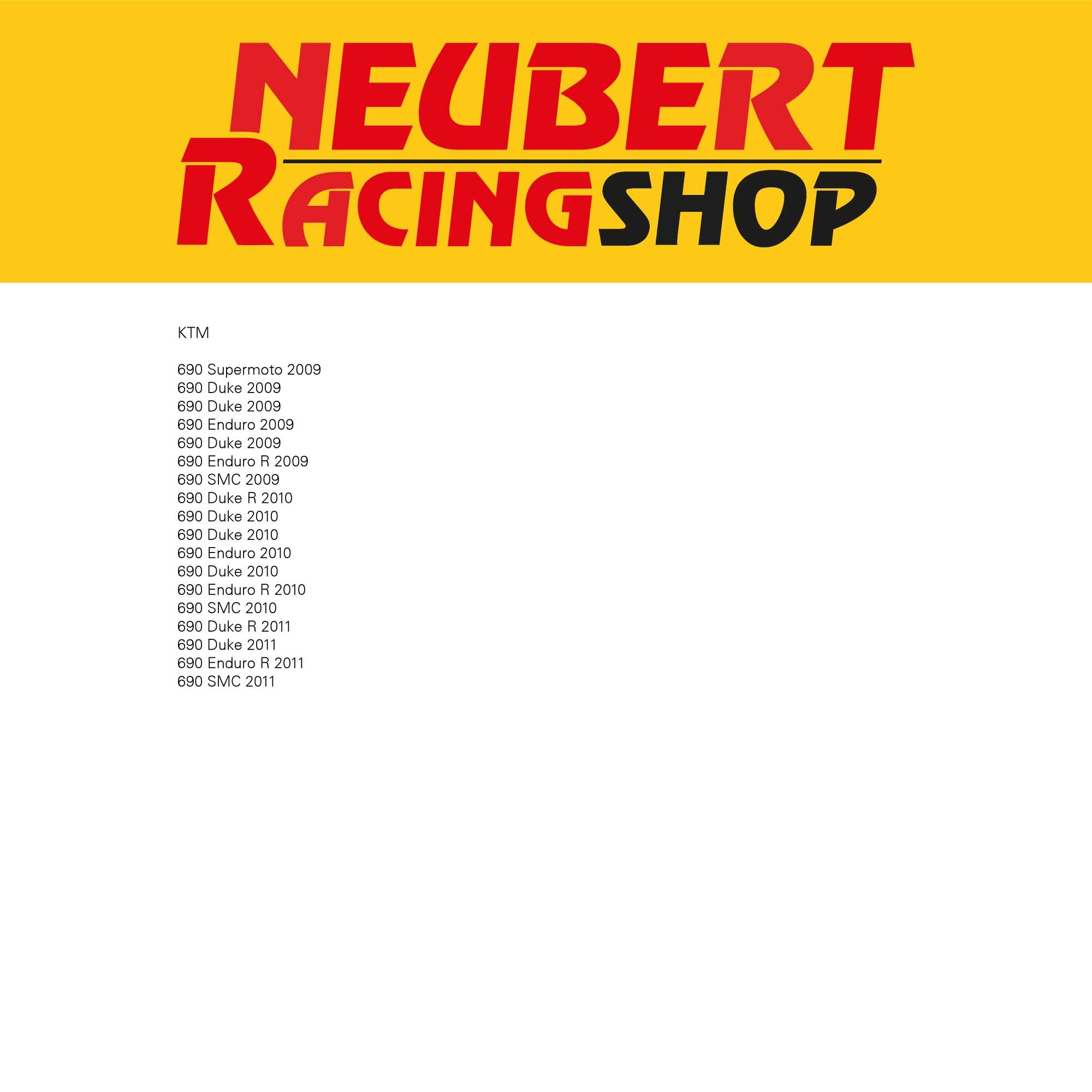 KTM Ölfilterkit Filterset OEM 00050000069 690 Supermoto 690 Enduro R 690 SMC 690 Duke R Modelle 2009 bis 2011