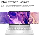 HP 14 Ultrabook Laptop • Intel CPU • 16GB RAM • 1.1TB Storage (128GB SSD w/External + 1TB OneDrive) • Up to 12 Hours of Battery Life • Windows 11 Home • w/WOWPC Recovery USB - Image 4