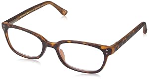 Foster Grant womens Sheila E readers Reading Glasses Square Blue Light Filtering Glasses