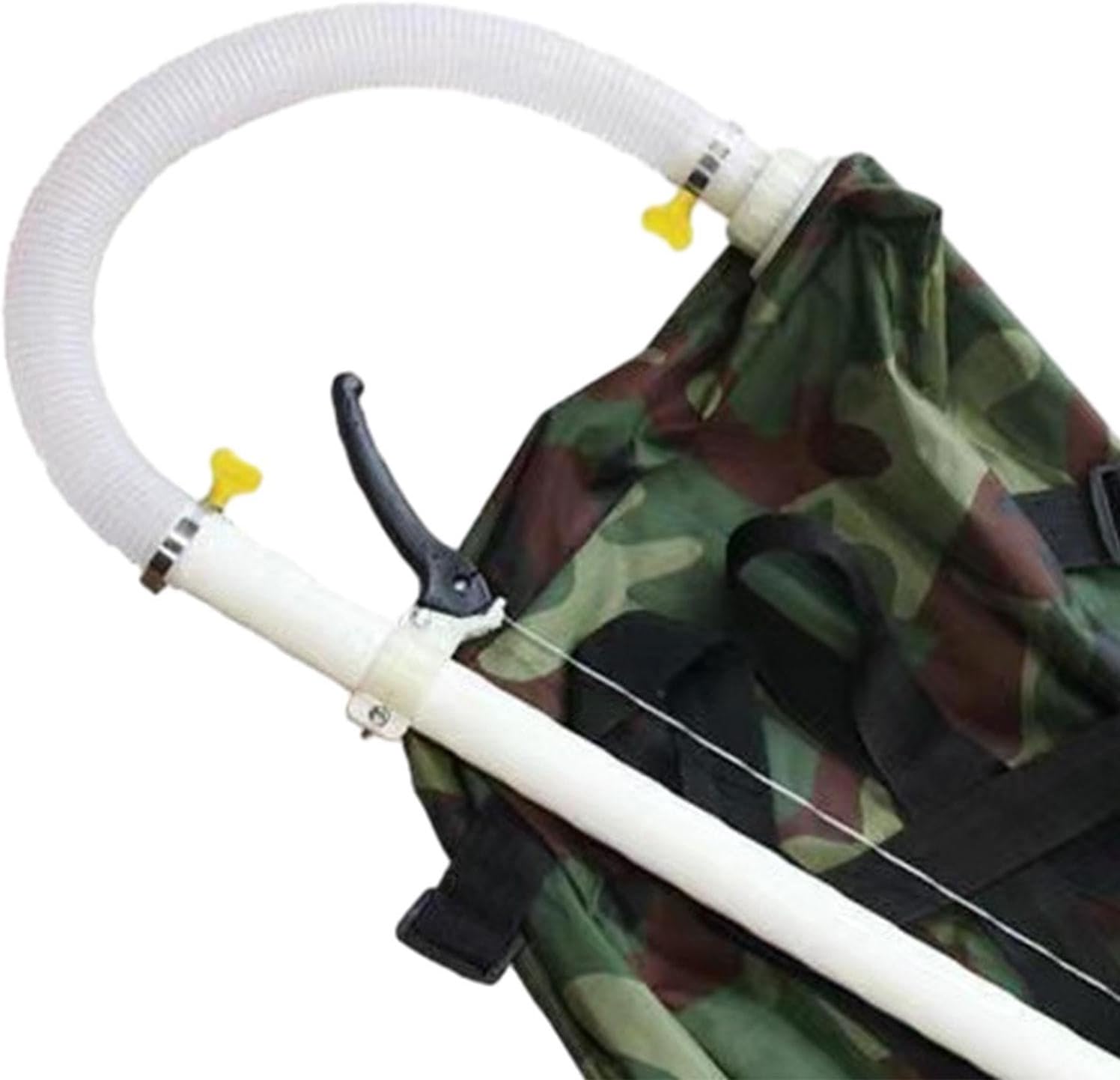 Gralara Fertilizer Spreader Handheld Granular Fertilizer Adjustable with Backpack Bag Fertilizer Dispenser for Corn Garden