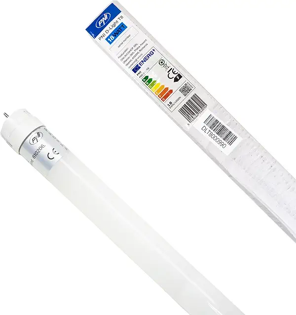 Tubo LED T8 de 120 cm - 18W, 1530 lúmenes, luz blanca fría