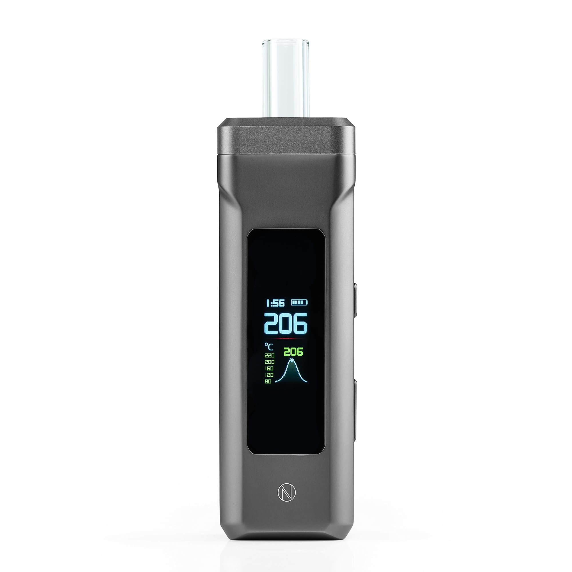 Nebula Titan Premium Verdampfer | Verdampfer Für Lose Getrocknete Kräuter | Verdampfer Mit TFT-Display Für Getrocknete Kräuter | Temperatur Einstellbar Von 0°C Bis 230°C