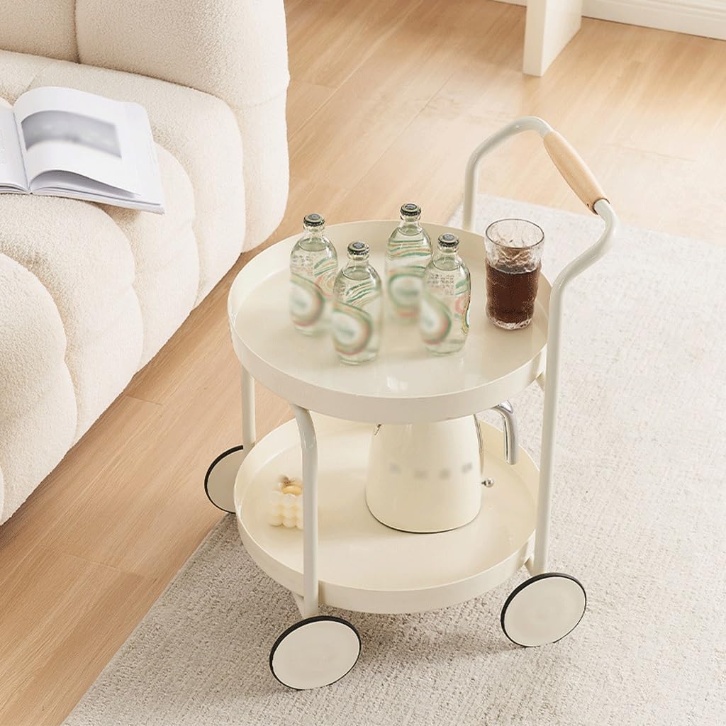 Mesa auxiliar Mesas Mesa auxiliar de sofá nórdico for sala de estar, mesa auxiliar con carrito, mesa de centro, estante de almacenamiento for mesa de centro pequeño for apartamento Mesa auxiliar sofa