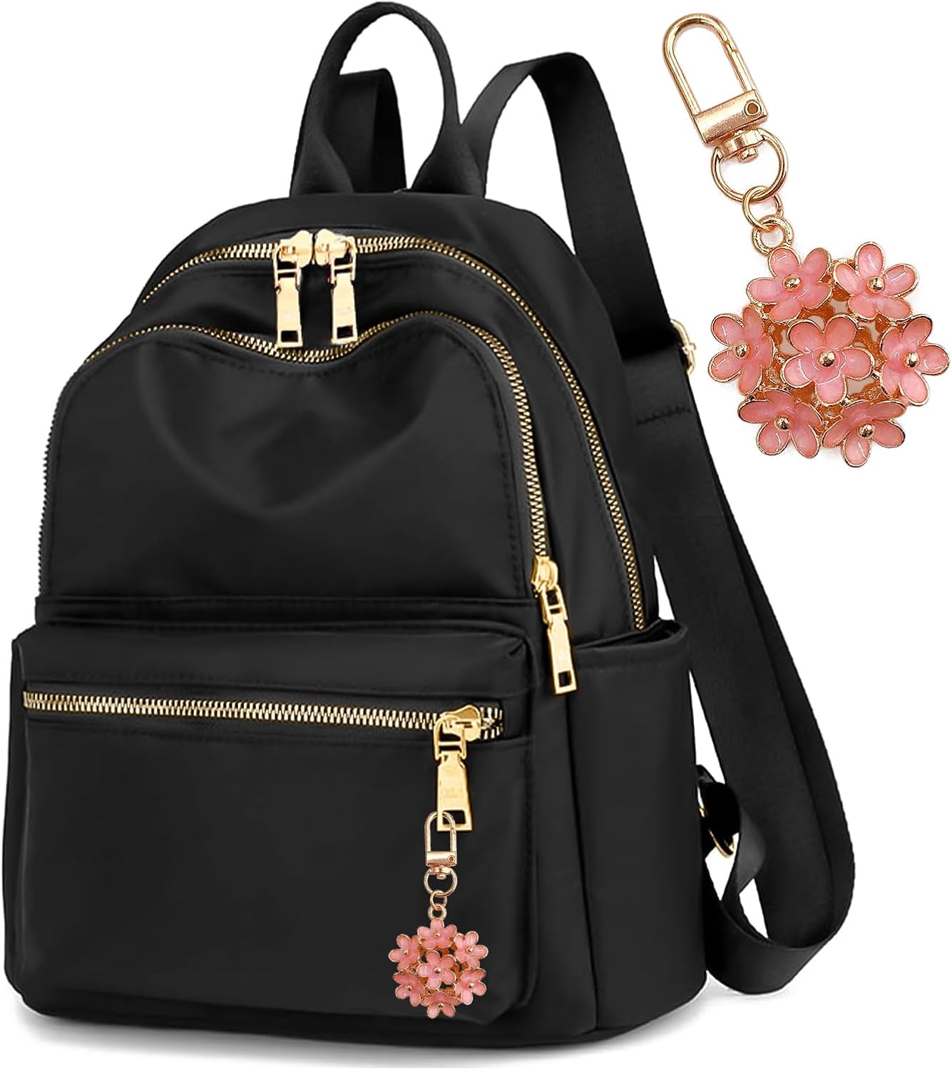 [fortulux] リュック レディース A4 軽量 大容量 防水 通勤 旅行 黒