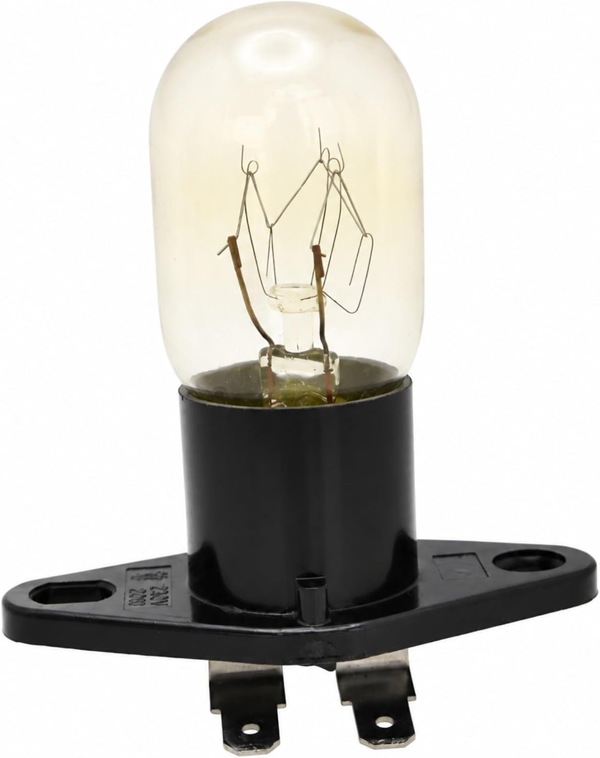 2-Pack Microwave Oven Bulbs, 2A, 250V, 20W, Compatible with Various Models