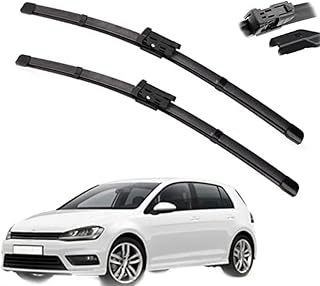 2 Pcs Car Front Window Wipers Blades Set For VW For Golf MK7 VII 2012 2013 2014 2015 2016 2017 2018 2019 2020 26"+18" Windshield Wiper BladesRHD