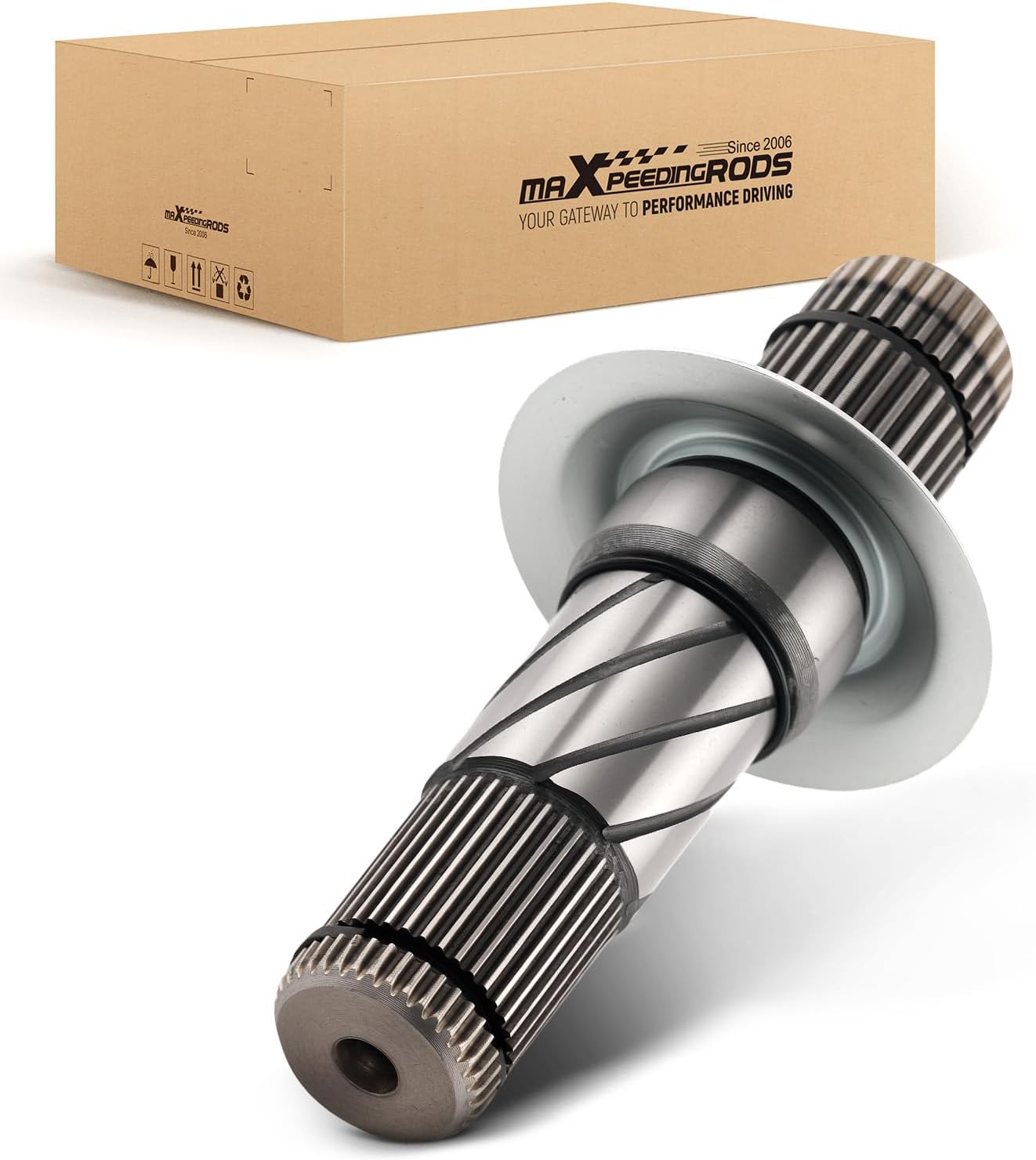 maXpeedingrods Front CV Intermediate Shaft for Ram 1500 2012-2020 4WD Only, Left Driver Side Replace# 68146594AA, 68146594AB