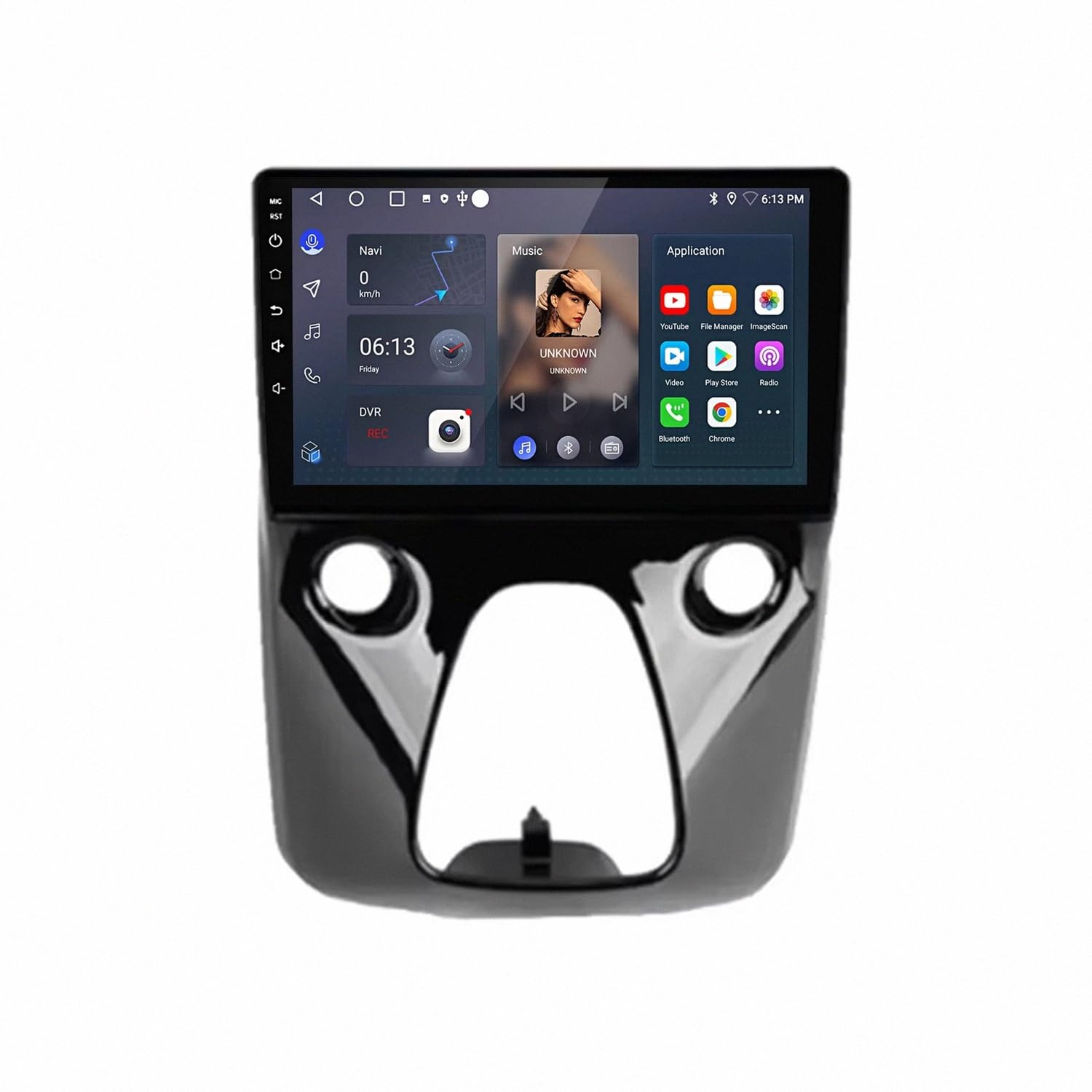 Evite multas usando Bluetooth manos libres con la radio GPS para Peugeot 108 8