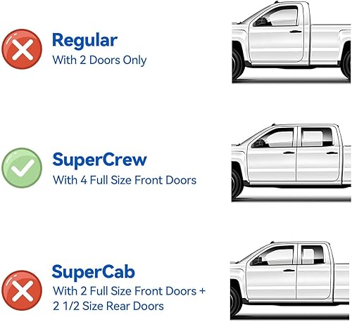 Miniatura 23 de Visores protectores de lluvia para ventana, deflectores de viento de canal exterior